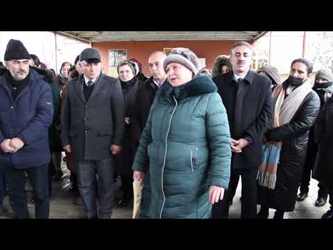 Goranboy rayon Məşədiqaralar kəndində səyyar qəbul keçirildi.