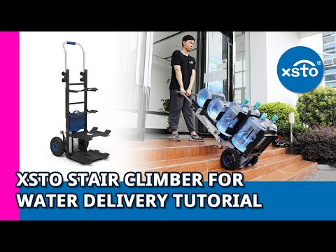 XSTO Stair Climber For Water Delivery Tutorial