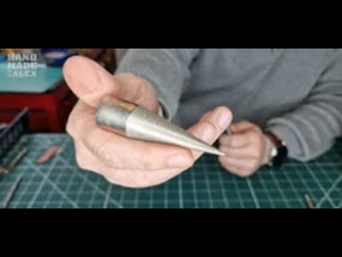 How to sharpen a hole punch for leather work