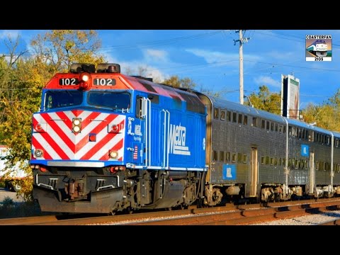 METRA Chicago Commuter Trains!