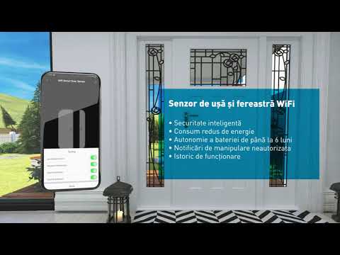 Senzor de usa si fereastra WiFi Tellur
