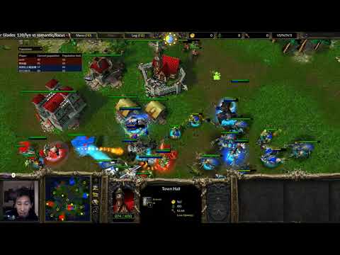 120/lyn (UD/Orc) vs romantic/focus (HU/Orc) - WarCraft 3 - WC2568