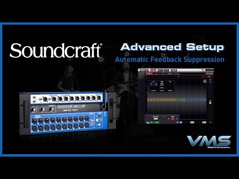 Soundcraft Ui Mixers | dbx Automatic Feedback Suppression (AFS) Setup