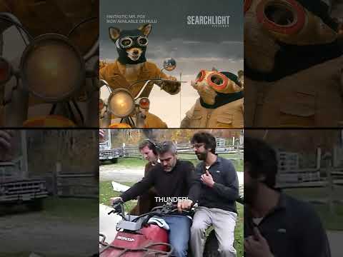 Behind the scenes of Fantastic Mr. Fox (2009) 🧡