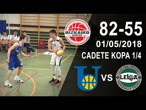 Unamuno v Leioa - Resumen - Cadete Kopa Bizkaia