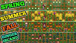 Stardew Valley | I Planted Tons Of Mixed Seeds In All Season So You Don't Have To