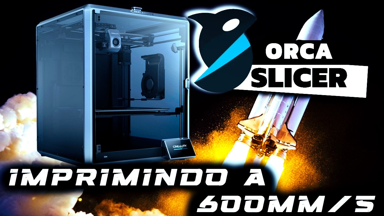 Velocidade Máxima na impressora 3D: Como imprimir a 600mm/s na Creality K1 Max