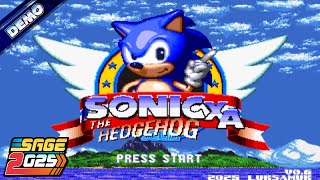 Sonic the Hedgehog XA (SAGE '25 Demo) ✪ Full Game Playthrough (1080p/60fps)