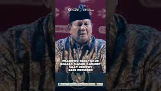 Download lagu Prabowo is grateful that Jokowi invited him to join the cabinet. mp3