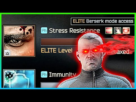 BERSERK MODE! at Elite Stress Resistance (how to level stress resistance FAST) - ESCAPE FROM TARKOV