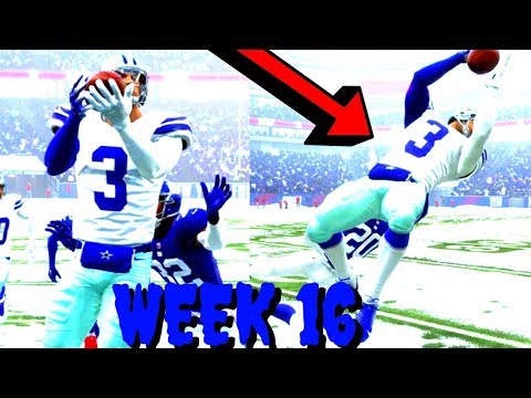 MEGATRON CATCH OF THE YEAR WITH 5 TD'S ! Madden 19 Career Mode WR S2 Ep 16