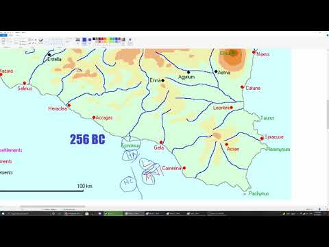 The Battle of Ecnomus (256 BC)