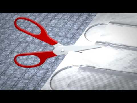 Video Folie covoras incalzitor SubLaminat 3 metri patrati  6x0.5m 140W