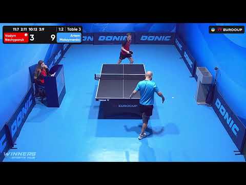 15:55 Vadym Nechyporuk - Artem Maksymenko 06.10.2023 TT Euro.Cup Ukraine Star. TABLE 3