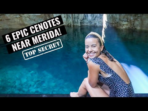 6 UNDISCOVERED CENOTES IN THE YUCATAN PENINSULA (near Merida) | This Town Will BLOW YOUR MIND!