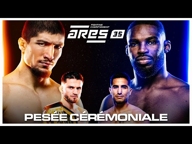 ARES FC 35 Official Weigh-In (Strasbourg): Chamsoudinov vs Zebo, Younousov vs Lopez Face-Offs MMAtown blog post image: ARES FC 35 Official Weigh-In (Strasbourg): Chamsoudinov vs Zebo, Younousov vs Lopez Face-Offs