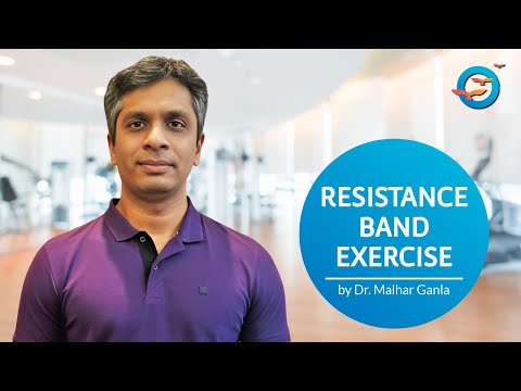 Dr. Malhar's resistance band exercise