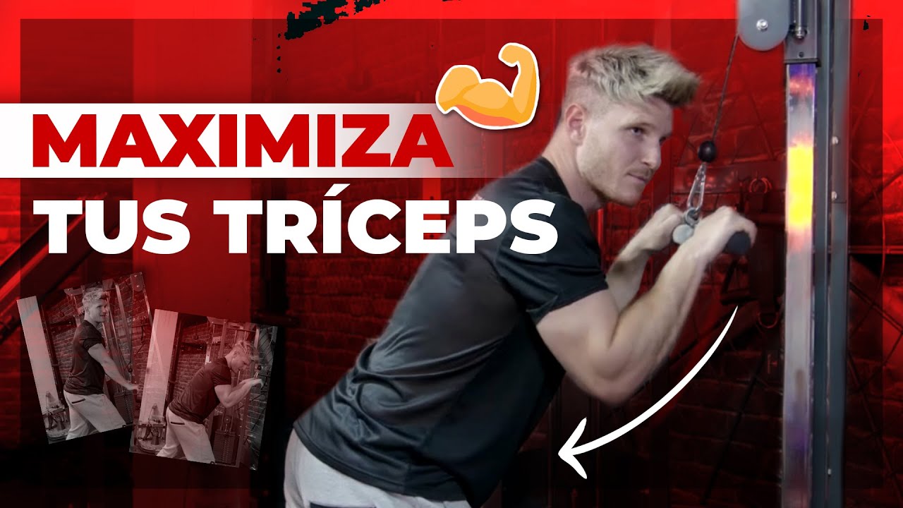 🔴 Maximiza tus TRÍCEPS con las EXTENSIONES