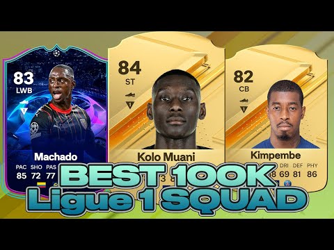 Best 100K Ligue 1 Starter Team on EA FC 24