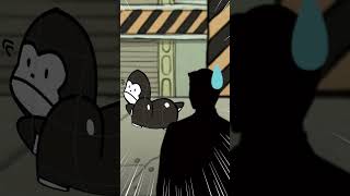Provocative gorilla（挑発ゴリラ)  #shorts