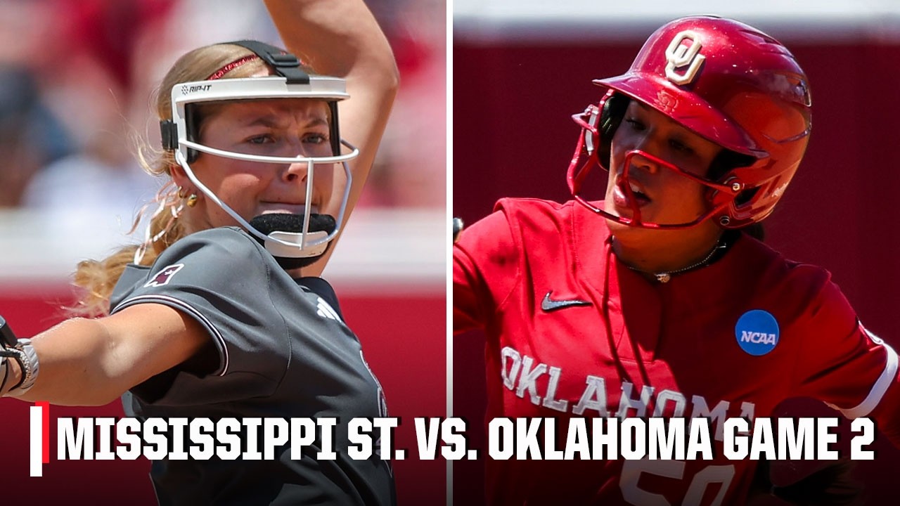 Game 2: Oklahoma vs. Mississippi State super regional | Full Game Highlights | ESPN College Softball
