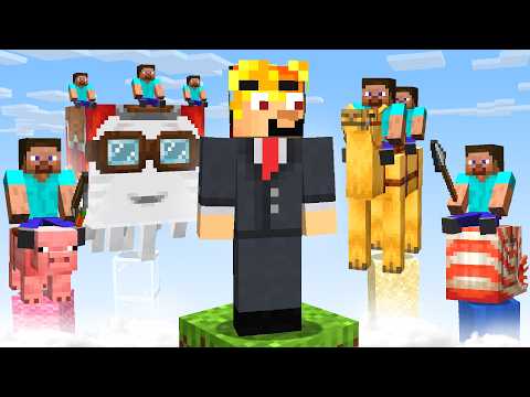 100 Hráčů souboj na Minecraft MOBECH