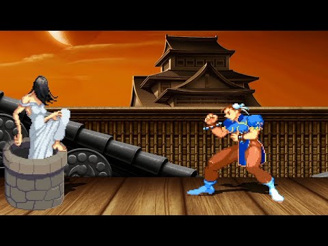 ELLA SAMARA (The Ring Girl) vs CHUN-LI - High Level Awesome Fight!!!!!