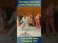 "Get Happy" with Henry Cuesta, Clarinet, & Arthur Duncan's Dancing. From a 1975 Thanksgiving Episode