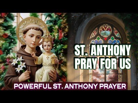 Powerful Prayer to St. Anthony | Konkani Prayer for Lost Things, Help & Miracles | #tfrcctv
