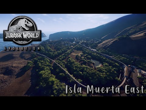 Jurassic World Evolution | Muerta East Speedbuild | Sandbox Mode