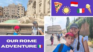 Download lagu EP.99 CAHAYA'S WORLD - ROME in ONE DAY! 🇮🇹Exploring the Eternal City During a Heatwave☀️ Italy Vlog mp3