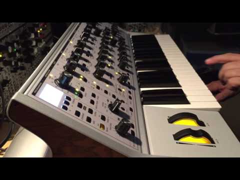 Moog Subsequent 37 CV Filter Sweep Duo Mode Test