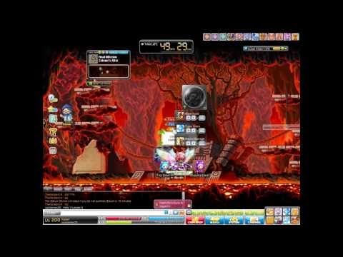 [GMS] Lvl 200 Kaiser. Solo's Zakum in 20sec!