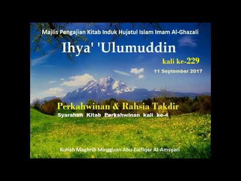Kitab Ilmu Perkahwinan 04 (Ihya Ulumuddin)