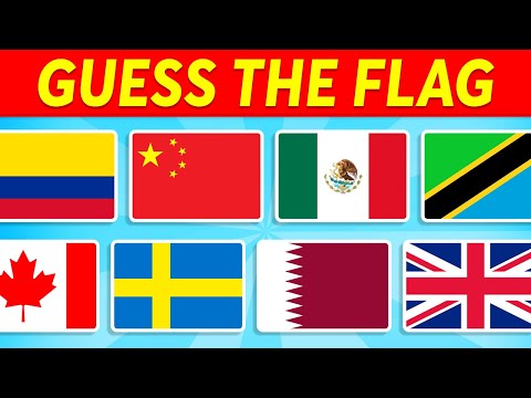 Guess the Country by the Flag Quiz ???????????? Easy, Medium, Hard, Impossible