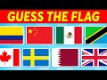 Guess the Country by the Flag Quiz 🌎🎯🤔 Easy, Medium, Hard, Impossible