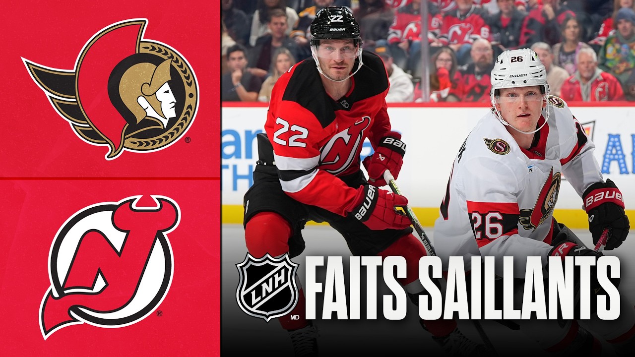 Sénateurs vs Devils 12/10/26 | Faits saillants
