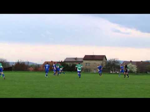 LZS Rudziczka vs LZS Polonia Pogórze wynik 1:4 - 18 kolejka ligowa 1-24min meczu