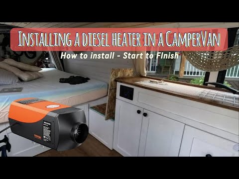 Camper Van Diesel Heater Installation and Tips - Vevor Chinese Heater