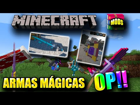 UNBELIEVABLE MAGIC WEAPONS in Minecraft Mod
