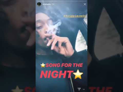Wiz khalifa singing topanga of Trippie Redd