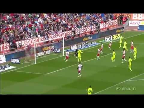 Almeria VS FC Barcelona 1 - 2 / all goals / 08.11.2014