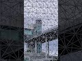 Montreals Monolithic Geodesic Metal Dome #architecture #futuristic #montreal