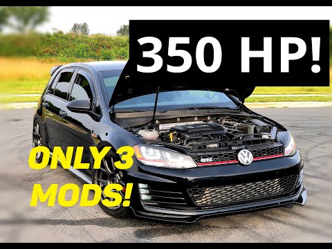 Top 3 Power Mods for the VW MK7 GTI! *320 whp*