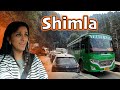 Driving In The Mountains Of Shimla