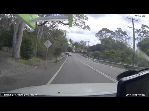 "Idiot P plater" CNR Pacific Highway and the Ridgeway Lisarow NSW