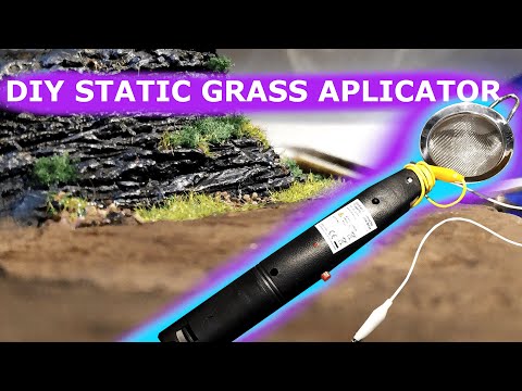 How to build a cheap DIY static grass applicator (around 10-15€)