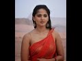 Anushka Shetty She Is Too Hot In Pink Saree
