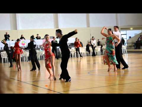 Wilson Baptista & Maria Lopes - Adultos Open Latinas, Rumba - 1/4 final - 3ª JTP 2013