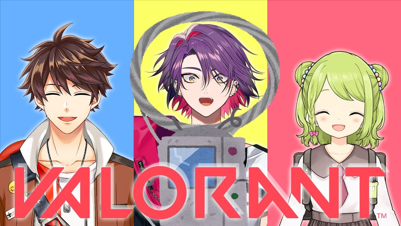 【VALORANT】少しチーム練!森中花咲サン、スハサン!!【渡会雲雀/にじさんじ】